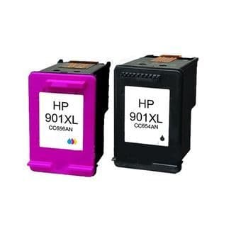 Compatible HP 901XL Black/Tri-colour Cartridge