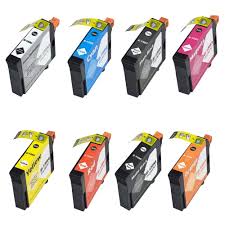 Compatible Epson T159 8 (PB.C,M,Y,MB,R,O,GO) Kingfisher